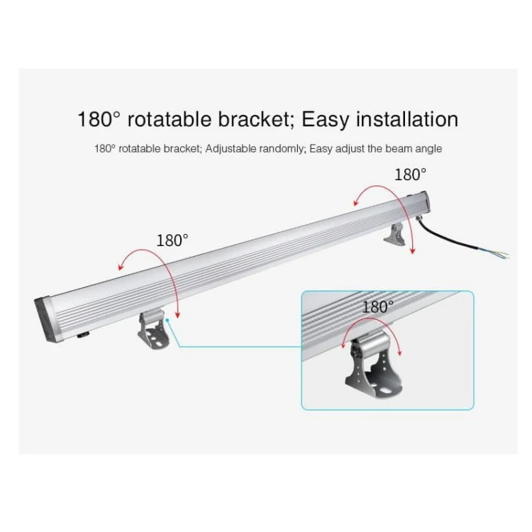 Naświetlacz lampa liniowa 24W 1m RGB+CCT Milight RL1-24 regulowany