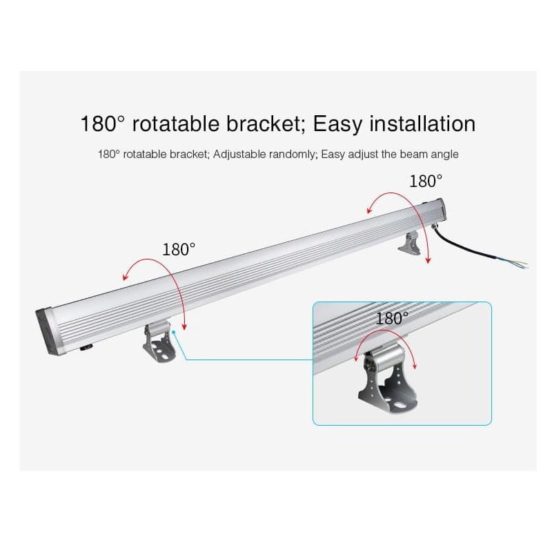 Naświetlacz lampa liniowa 24W 1m RGB+CCT Milight RL1-24 regulowany