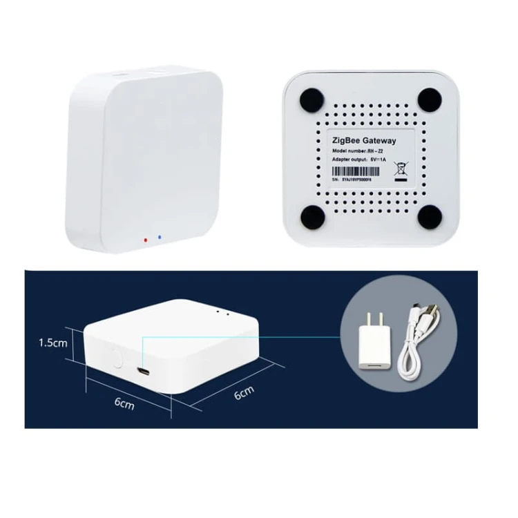 Centralka Bramka ZigBee Wifi TUYA Smart Life zestaw