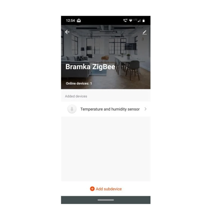 Centralka Bramka ZigBee Wifi TUYA