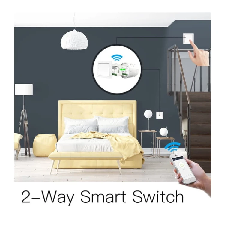 Przekaźnik Dopuszkowy 1ob ZigBee TUYA Działa bez M sterowany smartfonem