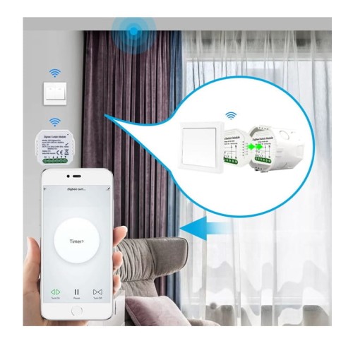 Sterownik Rolet TUYA ZigBee TUYA DOPUSZKOWY dom