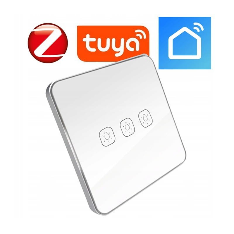 Włącznik Światła 3obw. ZigBee TUYA działa bez N !