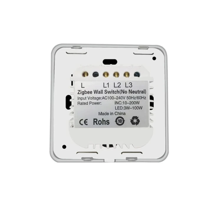 Włącznik Światła 3obw. ZigBee TUYA działa bez N !montaż