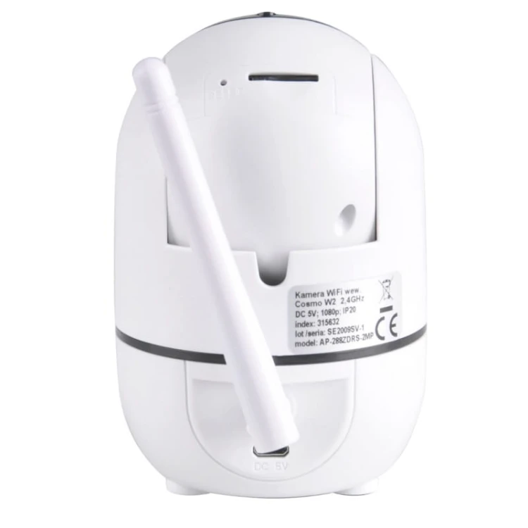 Kamera obrotowa WiFi TUYAsmart Cosmo W2 widok z tyłu