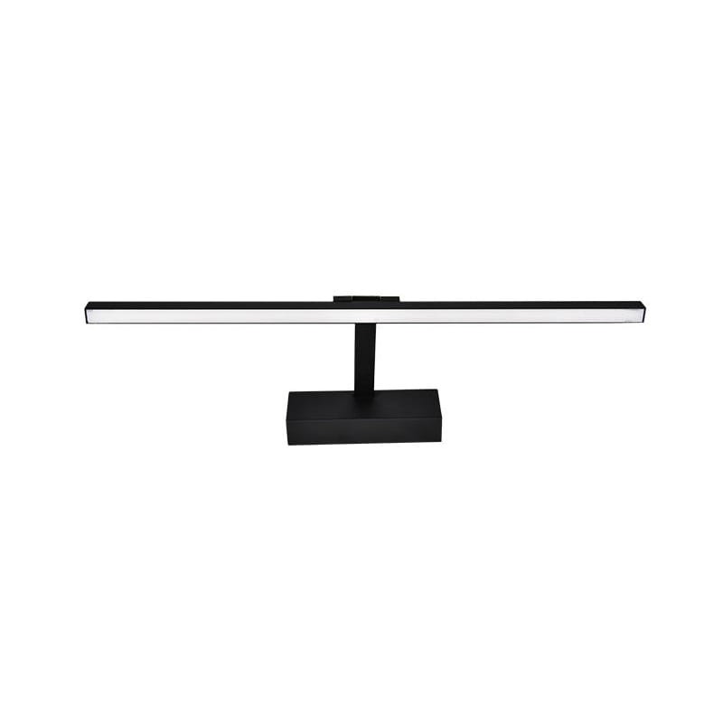 Kinkiet ścienny 12W 50 cm czarny biały neutralny