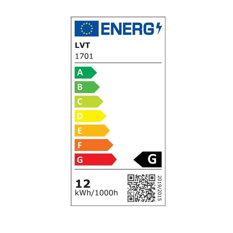 Kinkiet ścienny 12W 50 cm czarny biały neutralny IP20 karta energetyczna
