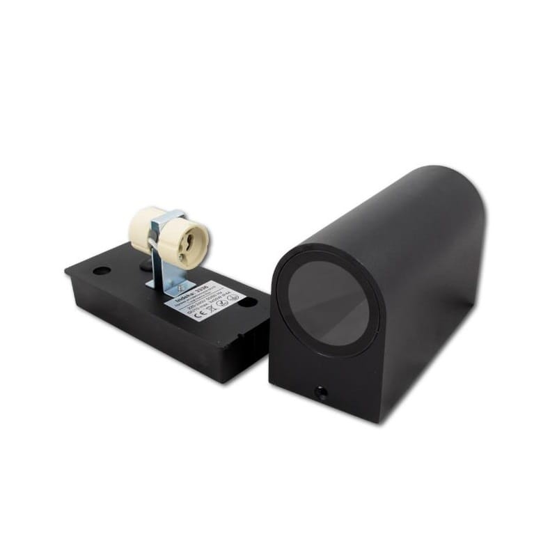 Lampa ogrodowa architektoniczna z gniazdem GU10