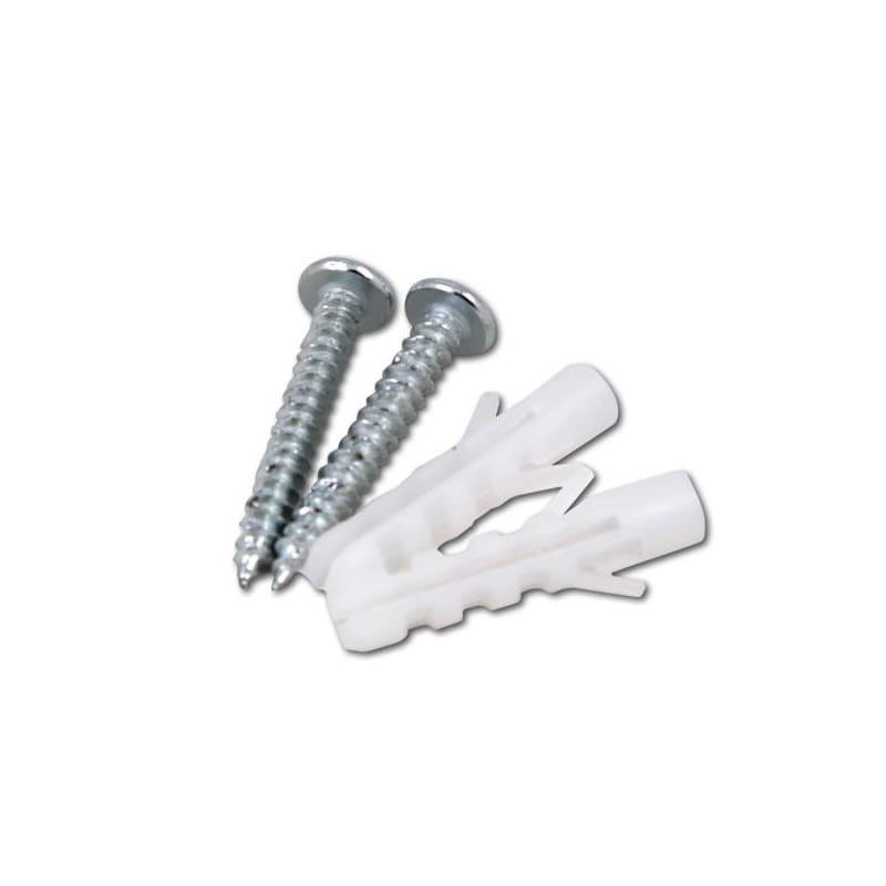 Lampa ogrodowa architektoniczna Luna GU10 IP44 - czarna kołki montażowe w zestawie