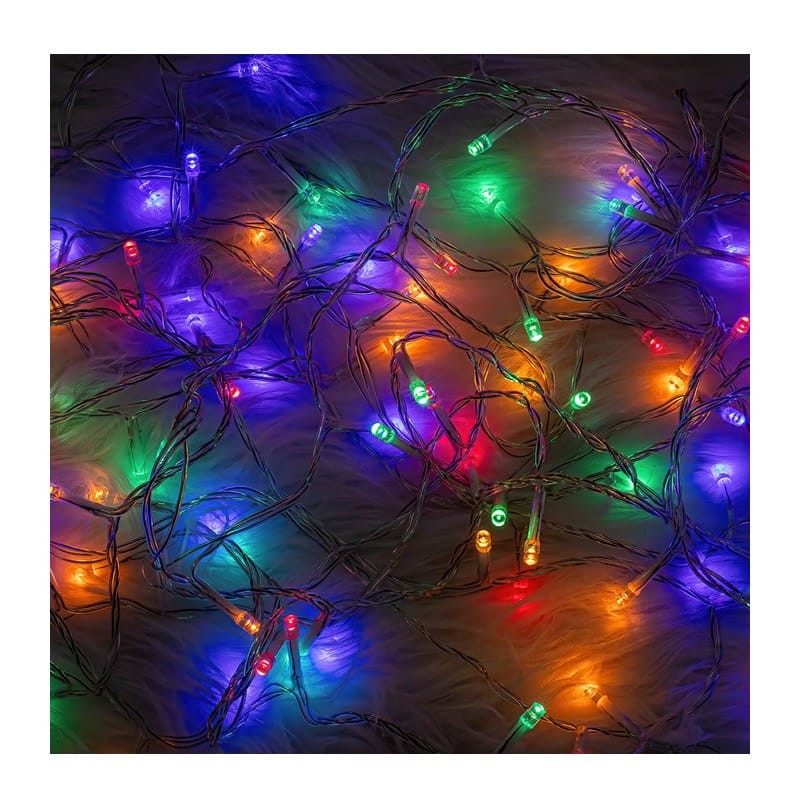Łańcuch świetlny 14,4m 180LED, CLF-15 RGB