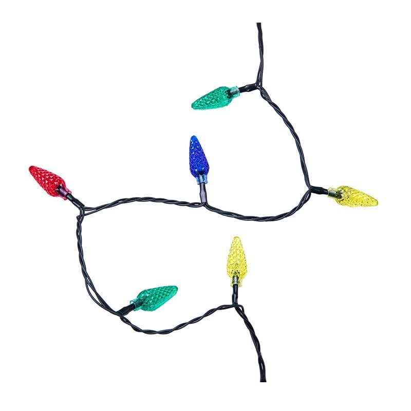 Łańcuch świetlny 8m 100LED, Szyszki CLF-13 RGB