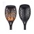 Lampa ogrodowa solarna pochodnia wbijana IP65 z czujnikiem zmierzchu