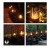 Lampa ogrodowa solarna pochodnia wbijana IP65 z czujnikiem zmierzchu zdjęcie poglądowe