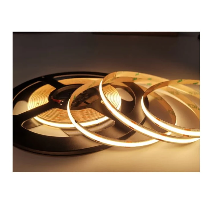 Taśma LED COB liniowa 480LED-m, 12V, 4000K, rolka 5m biała neutralna