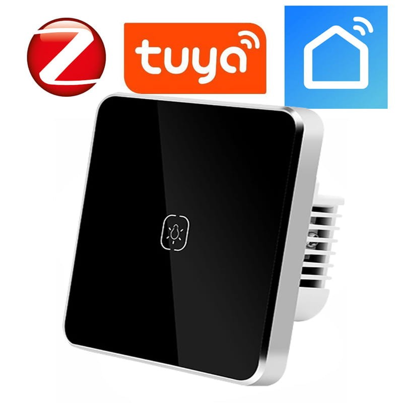 Włącznik-Światła-1obw.-ZigBee-TUYA-działa-bez-N-!-czarny