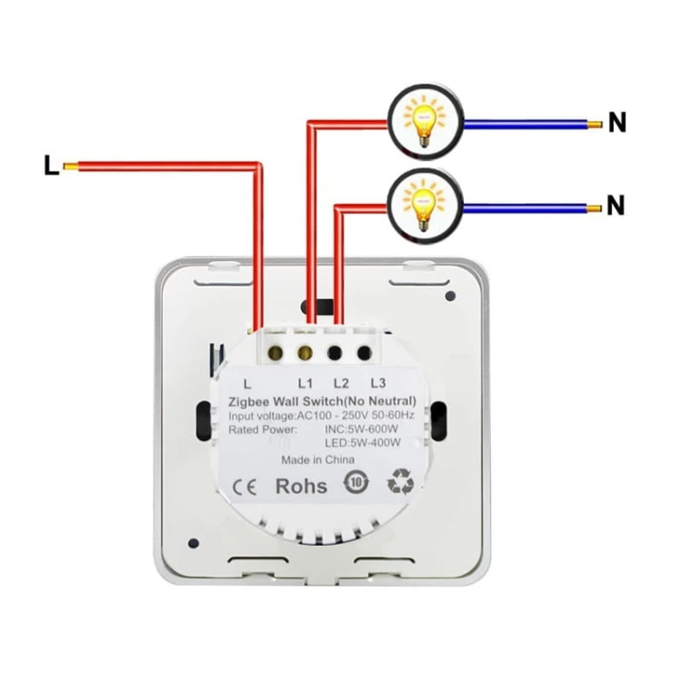 Włącznik-światła-2obw.-ZigBee-TUYA---działa-bez-N!---czarny schemat