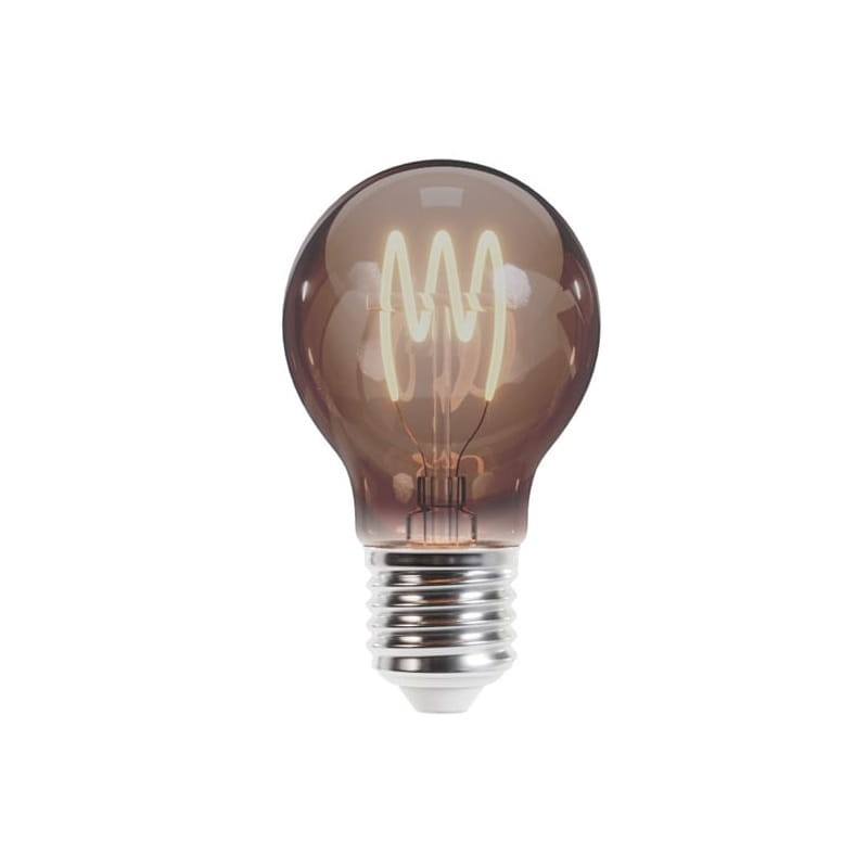 Żarówka LED E27 A60 Filament 4W 250lm ultra ciepła SF 230V szkło dymione opakowanie