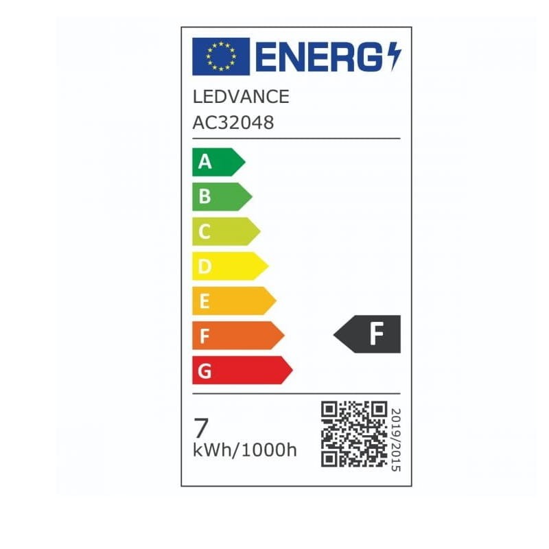 Żarówka LED Osram GU10 6,9W biała neutralna 120° 4000K Value karta energetyczna