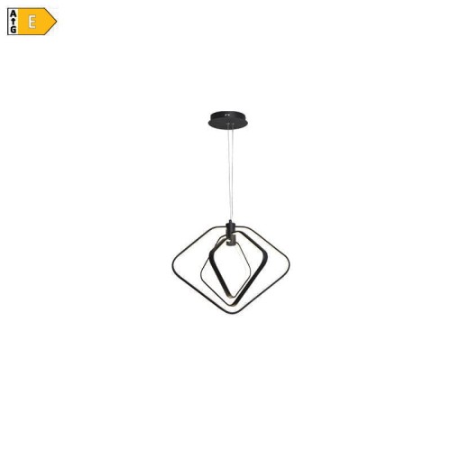 Lampa wisząca MAESTO LED 36W 230V 4000K czarna