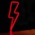 Neon dekoracyjny LED PIORUN czerwony Bat + USB FLNEO6 Forever Light_1