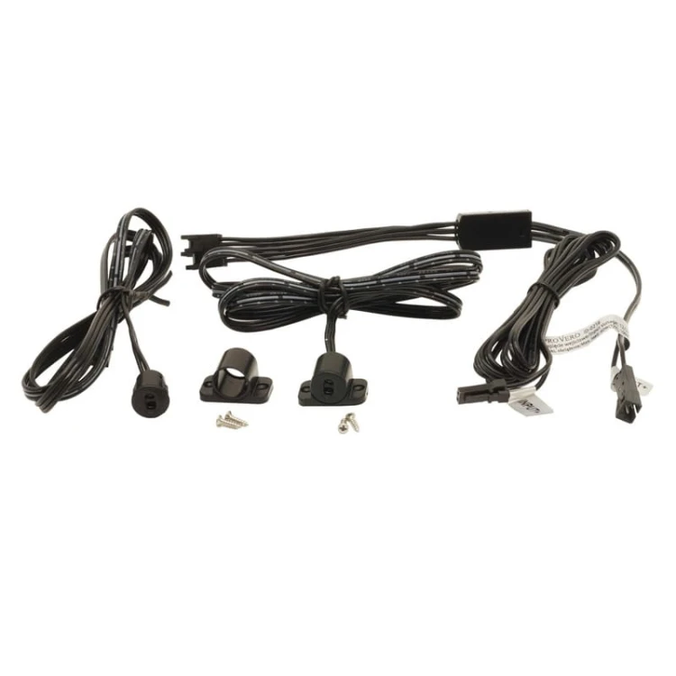 Włącznik-podwójny-do-szaf,-szuflad,-półek,-witryn,-czarny-12V-24V---60W-100W
