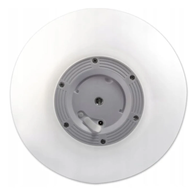 Lampa ogrodowa LED solarna wbijana RGB kula do ogrodu NAZIEMNA 30cm + pilot widok z tyłu