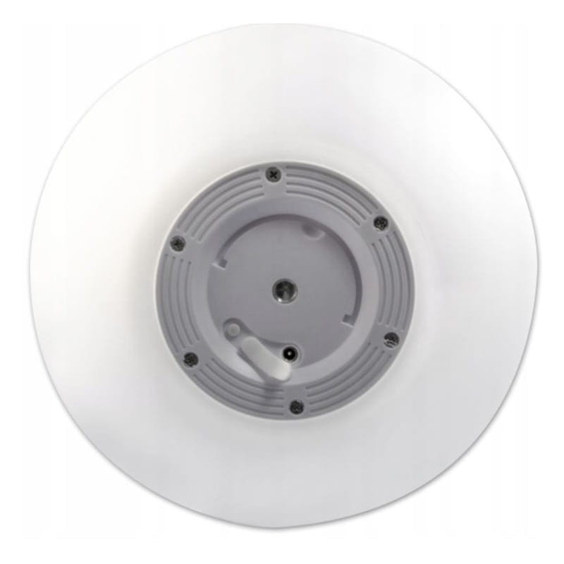 Lampa ogrodowa LED solarna wbijana RGB kula do ogrodu NAZIEMNA 30cm + pilot widok z tyłu