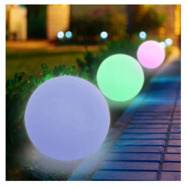 Lampa solarna RGB