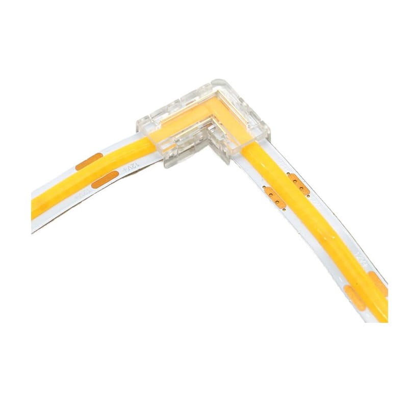 Złączka-kątowa-L-10mm-COB-2pin zdjęcie poglądowe