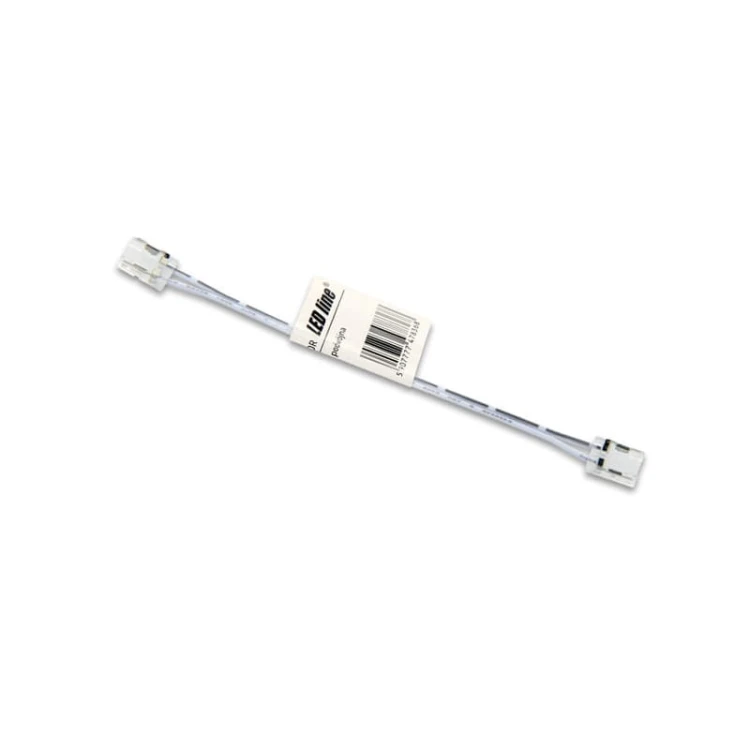 Złączka podwójna click 10 mm 2 pin COB z przewodem