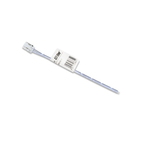 Złączka pojedyncza click 10 mm 2 pin COB z przewodem