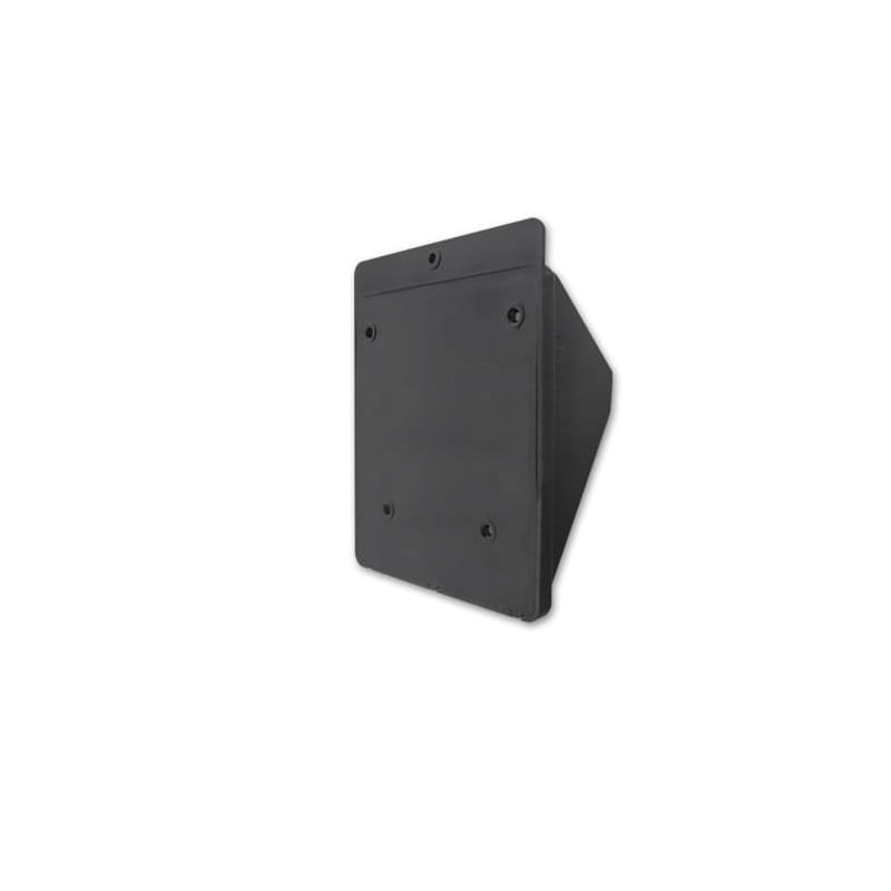 Lampa LED SOLARNA 3W biała zimna z czujnikiem ruchu i zmierzchu widok z tyłu