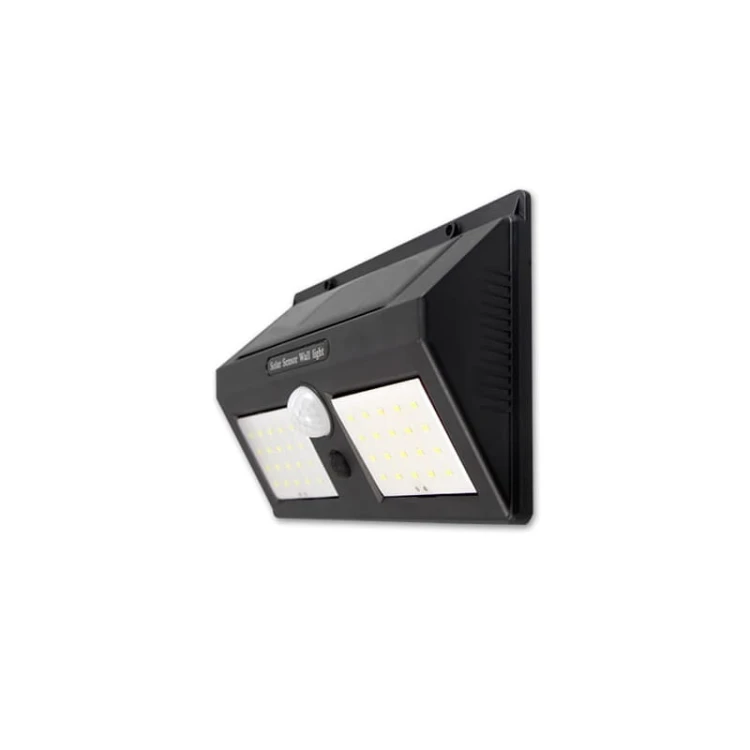 Lampa LED SOLARNA 5W biała zimna z czujnikiem ruchu i zmierzchu