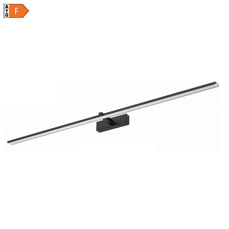 Kinkiet, lampa nad lustro VENUS 24W 120 cm czarna