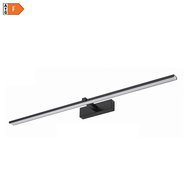 Kinkiet, lampa nad lustro VENUS 18W 90 cm czarna