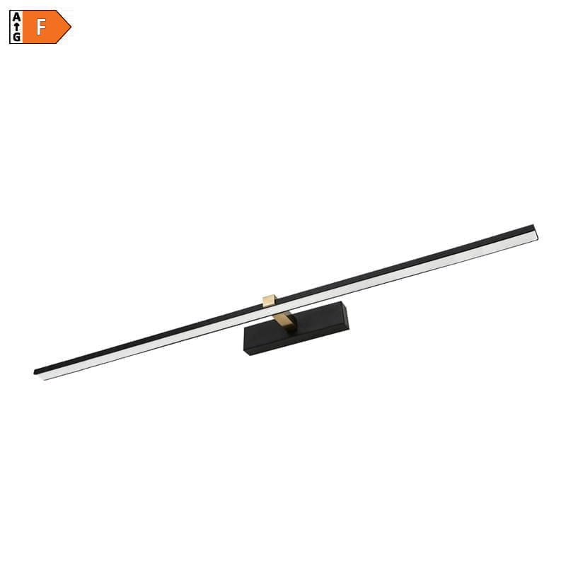 Kinkiet, lampa nad lustro VENUS 24W 120 cm czarna