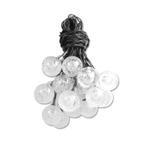 Girlanda ogrodowa solarna 20 LED RGB