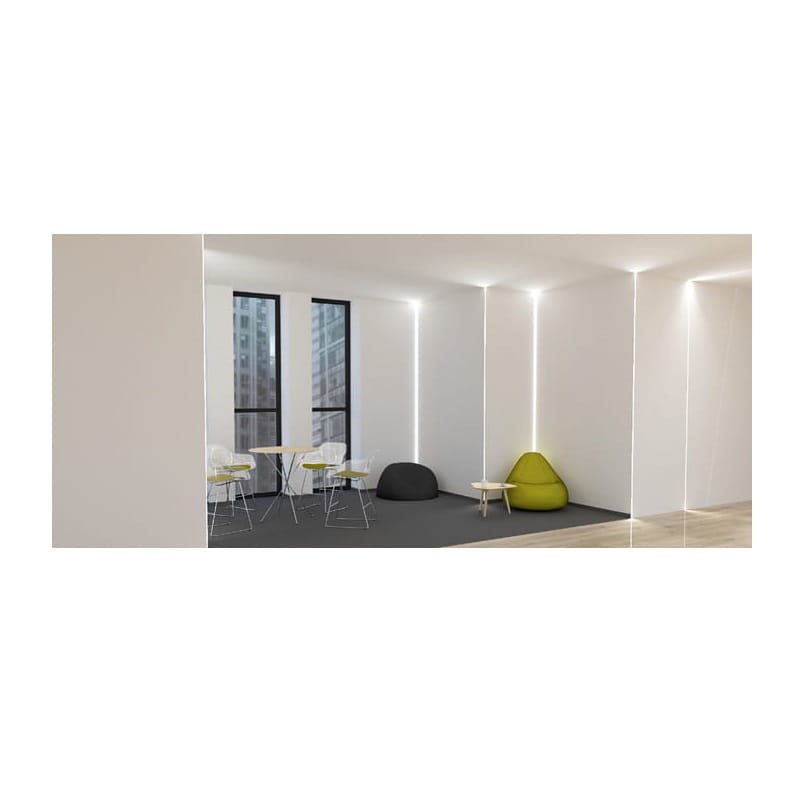 Profil architektoniczny Deoline do płyt GK typ W wewnętrzny 2m zdjęcie poglądowe