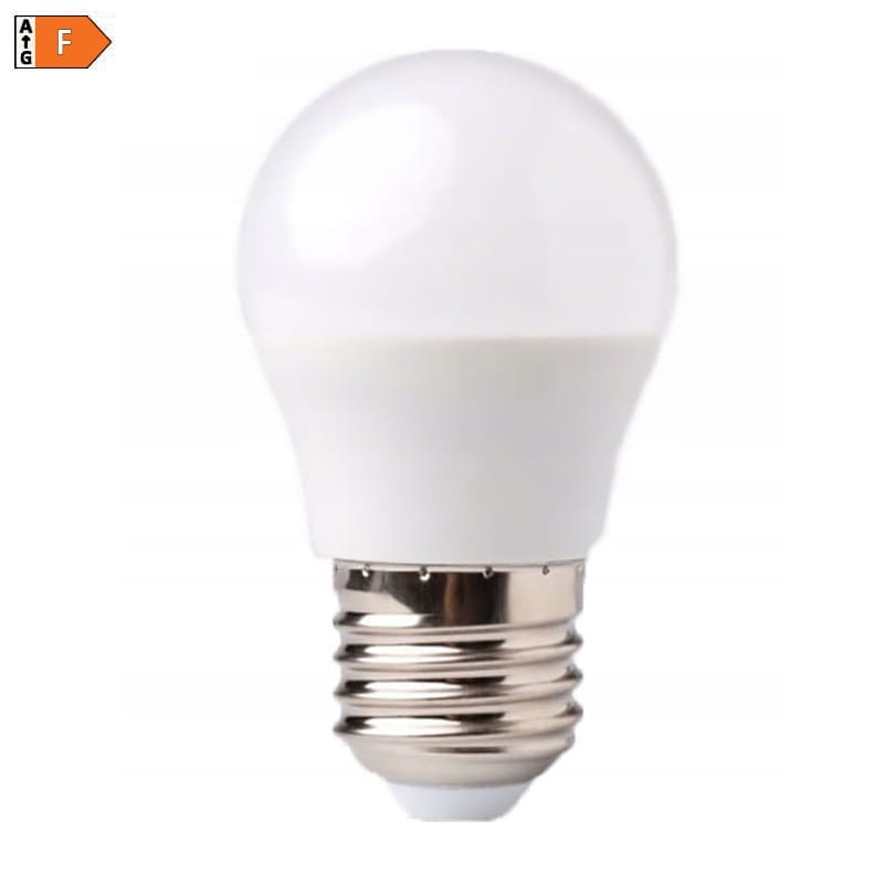 Żarówka LED E27 5W G45 kulka biała zimna