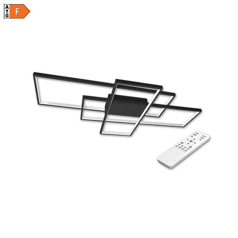 Żyrandol, lampa LED Galaxis Pegaz 130W 230V 3000K-6500K czarny + pilot