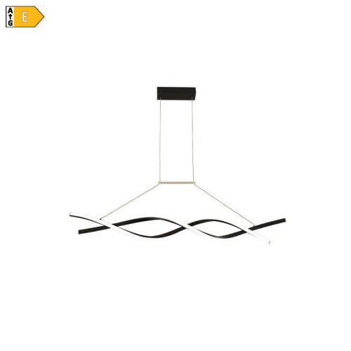 Lampa wisząca KONO LED 33W 100cm 230V 4000K czarna