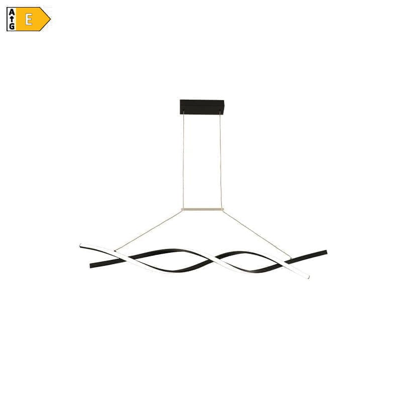 Lampa wisząca KONO LED 33W 100cm 230V 4000K czarna