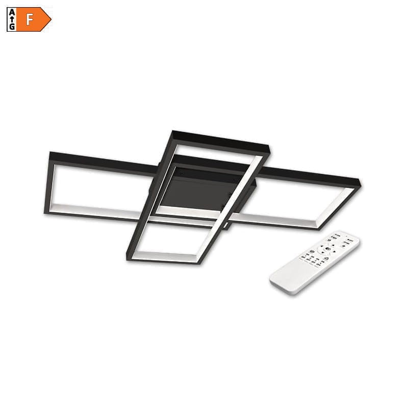 Żyrandol, lampa LED Galaxis Orion 72W 230V 3000K-6500K czarny + pilot