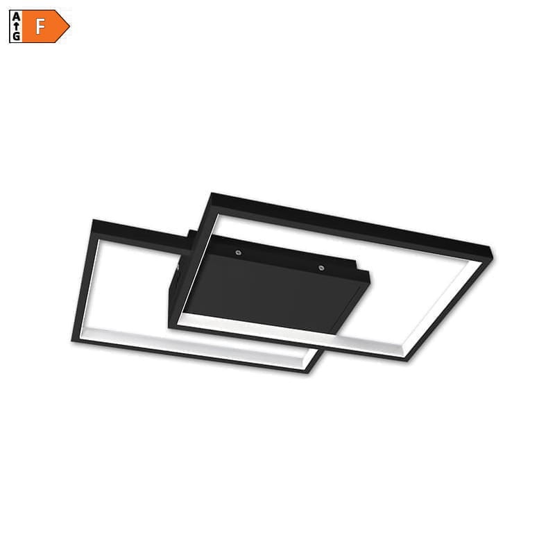 Żyrandol, lampa LED Galaxis Polaris 45W 230V 3000K-6500K czarny + pilot