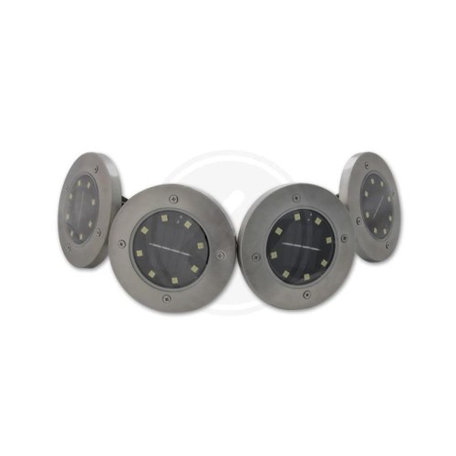 Lampa LED solarna 8xSMD wbijana ogrodowa