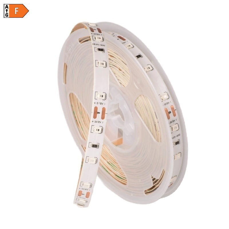 Taśma LED 300SMD2835 czerwona IP20 NIEWODOODPORNA - 5m.