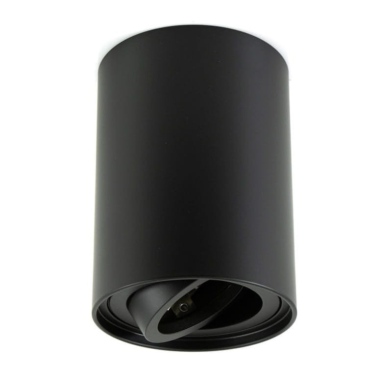 Oprawa okrągła ruchoma, aluminium, GU10 MR16 podtynkowa VALSE - czarna