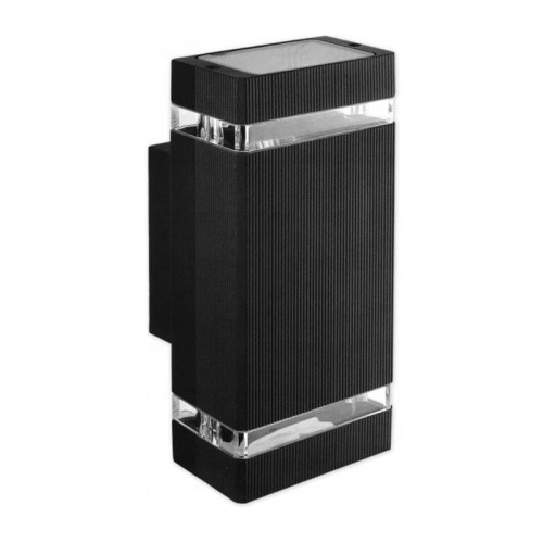 Lampa ogrodowa architektoniczna HANA 2xGU10 IP54 - czarna