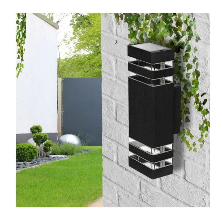 Lampa ogrodowa architektoniczna INEZ 2xGU10 IP54 - czarna zdjęcie poglądowe