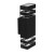 Lampa ogrodowa architektoniczna INEZ 2xGU10 IP54 - czarna